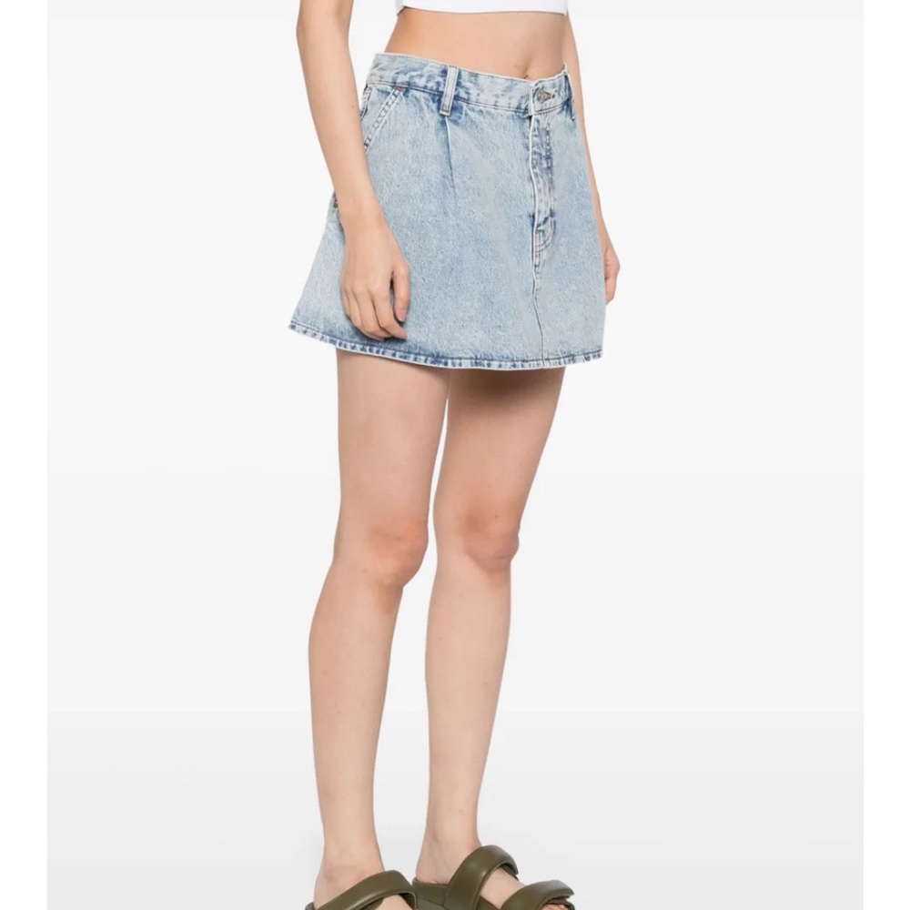 Frame Denim The Pleated Skirt